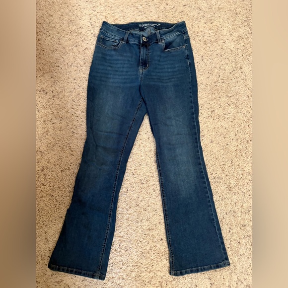 Maurices Dark Blue Flare Jeans - Picture 2 of 7